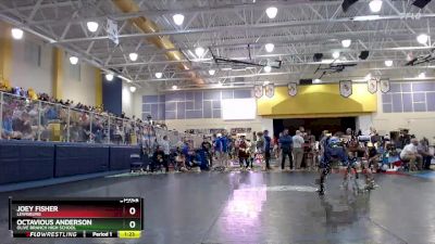 150 lbs Quarterfinal - Octavious Anderson, Olive Branch High School vs Joey Fisher, Lewisburg