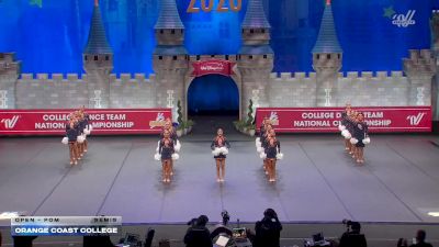 Orange Coast College [2026 Open - Pom Semis] 2026 UCA & UDA College Cheerleading and Dance Team National Championship