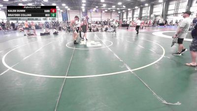 220 lbs Rr Rnd 2 - Kaleb Dumin, Hammerin Hornets vs Brayden Collins, Micky's Maniacs Blue