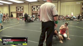 105 lbs Round 1 (6 Team) - Cash McVey, Southern Regional vs William Jones, Olympic