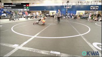 52 lbs Quarterfinal - Johnny Elswick, Prime Wrestling vs Ray Maine, Lexington Wrestling Club