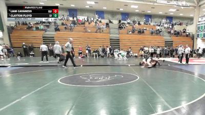 285 lbs Semifinal - Clayton Floyd, Green Valley vs Liam Cavaness, Ramona