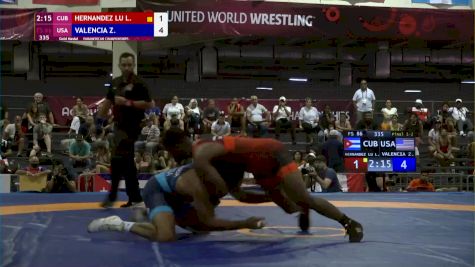 86 kg Gold - Lazaro Hernandez, CUB vs Zahid Valencia, USA