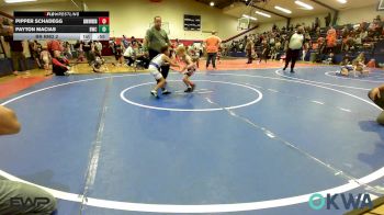 52 lbs Rr Rnd 2 - Pipper Schadegg, Skiatook Youth Wrestling vs Payton Macias, Berryhill Wrestling Club