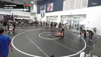 126 lbs Cons. Round 4 - Tyler VanBebber, 951 Wrestling Club vs Mikey Sheen, Clovis High