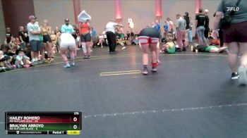 175 lbs Quarterfinals (8 Team) - Bralynn Arroyo, MO Outlaws Black vs Hailey Romero, MO Outlaws Gold