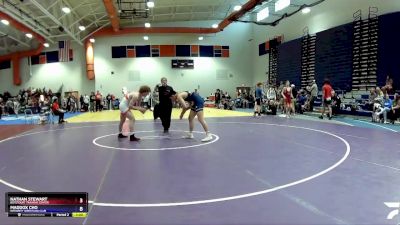 150 lbs Cons. Round 3 - Maddox Cho, Integrity Wrestling Club vs Nathan Stewart, Botetourt Training Center