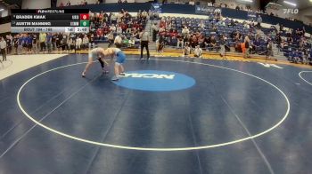 165 lbs Cons. Round 2 - Braden Kmak, Ursinus vs Austin Manning, Merchant Marine