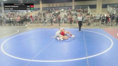 116 lbs Consi Of 4 - Easten Serrano, Stout Wrestling Academy vs Noah Ahn, Champions WC