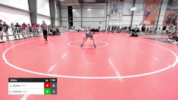 126 lbs Rr Rnd 3 - Justin Jones, 5FourtyBrawlers vs Carson Easlick, Purple Platoon