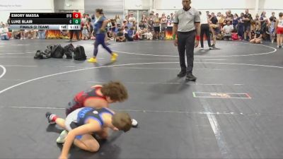 72 lbs Finals (2 Team) - Emory Massa, Backyard Brawlers vs Luke Blair, Cartel