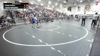 144 lbs Cons. Round 3 - Juleus Hernandez, Littlerock vs Frank Padilla, Santa Ana