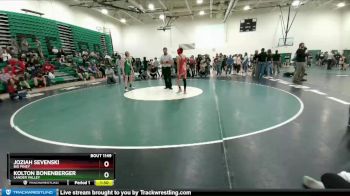 113 lbs Cons. Round 2 - Joziah Sevenski, Big Piney vs Kolton Bonenberger, Lander Valley