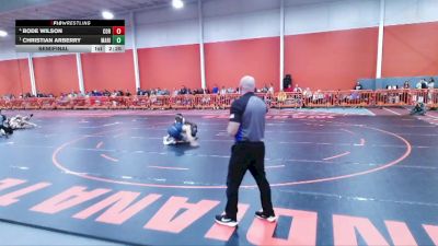 157 lbs Semifinal - Christian Arberry, Marian University (IN) vs Bode Wilson, Cornerstone