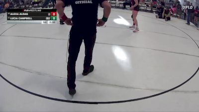155 lbs 1st Place Match - Alexa Aldag, Lincoln Southeast vs Lucia Campbell, Auburn Girls Wrestling