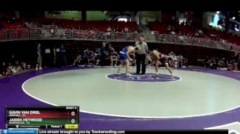 144 lbs Round 2 (6 Team) - Jaiden Heywood, Bennington vs Gavin Van Driel, Norfolk