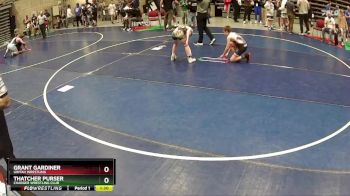 81-87 lbs Quarterfinal - Grant Gardiner, Uintah Wrestling vs Thatcher Purser, Charger Wrestling Club