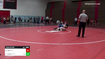 174 lbs Consi Of 8 #2 - Bryer Hall, Ohio State - Unatt vs Lucas Uliano, Appalachian State