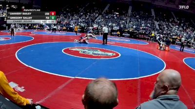 2A-120 lbs Champ. Round 1 - Zakkery Bailey, Lakeview Ft. Oglethorpe HS vs Gregory Sallet, Pierce County HS