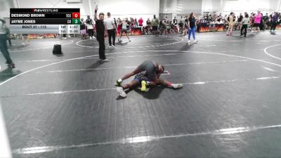 113 lbs Semifinal - Jayme Jones, Camden Outsiders vs Desmond Brown, The Chicken Coop
