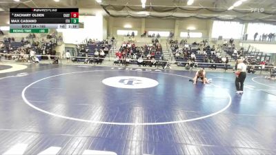 165 lbs Champ. Round 1 - Max Casiano, Ithaca vs Zachary Olden, Castleton