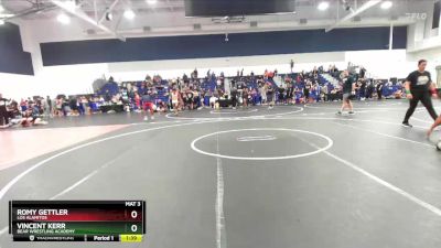 190 lbs Round 3 - Vincent Kerr, Bear Wrestling Academy vs Romy Gettler, Los Alamitos