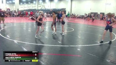 113 lbs Semis & 1st Wrestleback (8 Team) - Tyson Syth, Team Montana Sidney vs Matthew Garcia, Hawkstyle Elite