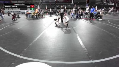 45 lbs Final - Vincent Austin, Orchard South WC vs Zachary Mercoun, Cedar Grove