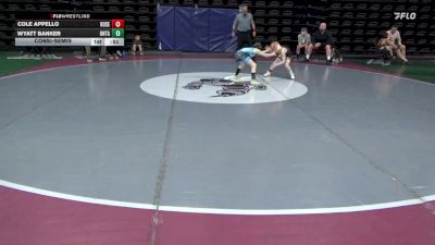 60 lbs Consolation - Cole Appello, Roselle Park vs Wyatt Banker, Ontario