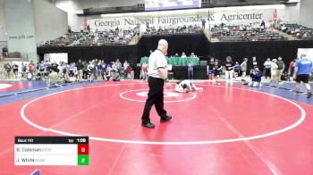 110 lbs Round Of 16 - Braden Coleman, Georgia vs Joshua White, Roundtree Wrestling Academy