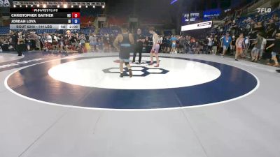 144 lbs Cons. Sub-rd Of 64 - Christopher Gaither, NC vs Jordan Loya, ID