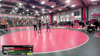 120 lbs Cons. Round 2 - Lilly Wilson, Nordoff vs Evelin Mejia, Magnolia