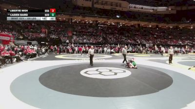 105 lbs 3rd Place Match - Caiden Baird, Harrison vs Libertie Nigh, Urbana