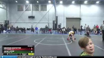 72 lbs Round 3 (8 Team) - Nicke Locke, Mat Attack vs Grayson Hostetter, MMA Uprising