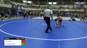 80 lbs Quarterfinal - Sirr Muckerheide, X-Factor Elite vs Rett Huerta, Pinnacle Wrestling Club