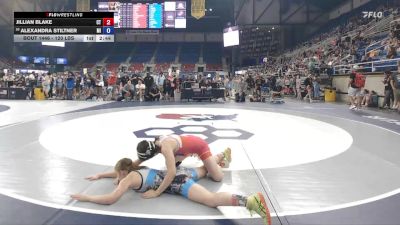 120 lbs Champ. Rd Of 64 - Jillian Blake, CT vs Alexandra Stiltner, MI