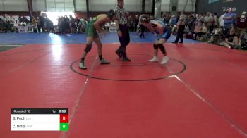 160 lbs Round Of 16 - Garrett Pech, CJA vs Christian Ortiz, Unattached