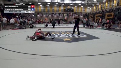 132 lbs Cons. Round 4 - Christopher Lawson, Iowa vs Ajay Braddock, Central Iowa Wrestling Club /Team Intensity
