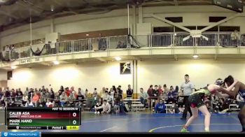114 lbs Champ. Round 1 - Caleb Asa, Garrett Wrestling Club vs Mark Hand, Indiana