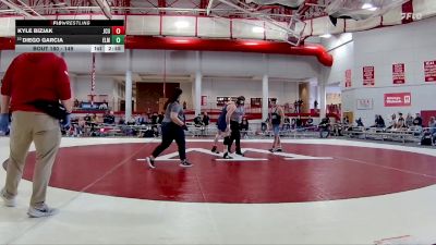 149 lbs Cons. Round 2 - Diego Garcia, Elmhurst University vs Kyle Bizjak, John Carroll