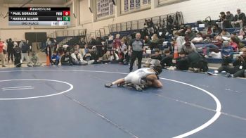 138 lbs 3rd Place - Paul Soracco, Fairfield Warde vs Hassan Allami, Hall