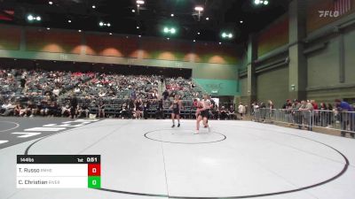 144 lbs Consi Of 64 #2 - Tripp Russo, Rocky Mountain vs Caleb Christian, Riverton