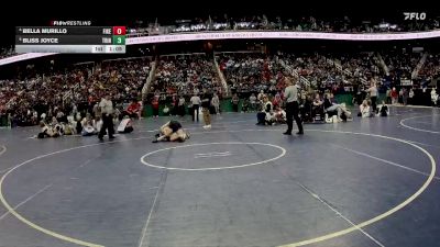 132 lbs Quarterfinal - Bliss Joyce, Trinity vs Bella Murillo, Fike