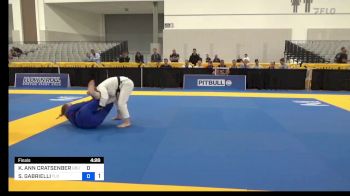 KIMBERLE ANN CRATSENBERG vs SERENA GABRIELLI 2024 World Masters IBJJF Jiu-Jitsu Championship