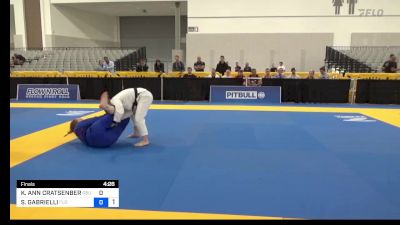 KIMBERLE ANN CRATSENBERG vs SERENA GABRIELLI 2024 World Masters IBJJF Jiu-Jitsu Championship