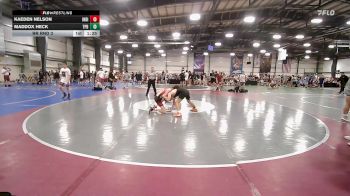113 lbs Rr Rnd 3 - Kaeden Nelson, Indiana Outlaws Orange vs Maddox Heck, Terps PitBull HS