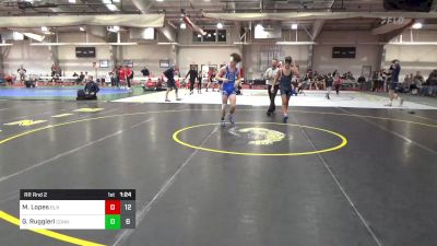 132 lbs Rr Rnd 2 - Matt Lopes, Blair Academy vs Gabe Ruggieri, Connellsville