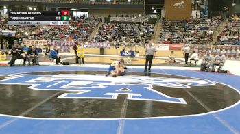 126 lbs Champ. Round 2 - Josh Waufle, Paducah Tilghman vs Braydan Blevins, Simon Kenton