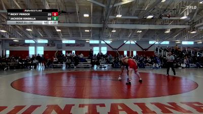 197 lbs Champ. Round 1 - Jackson Kinsella, Nebraska-Kearney vs Ricky Feroce, Simon Fraser (B.C.)