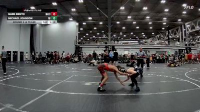 113 lbs Round 3 (6 Team) - Michael Johnson, Freakztyle Wrestling vs Gabe Benyo, Mat Assassins Black